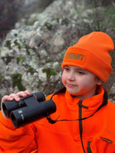 Load image into Gallery viewer, TAYAUT embroidered orange beanie
